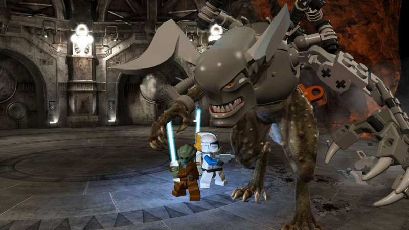 Illustration for article titled LEGO Star Wars III: The Clone Wars Features Massive Ships, Minor Upgrades